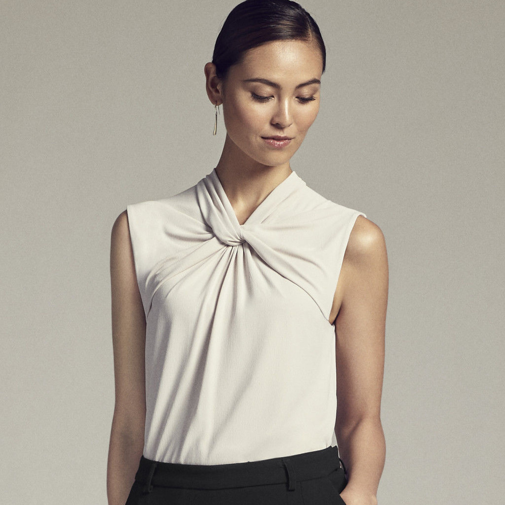 NWT MM Lafleur Walters Top Cream Color size XS